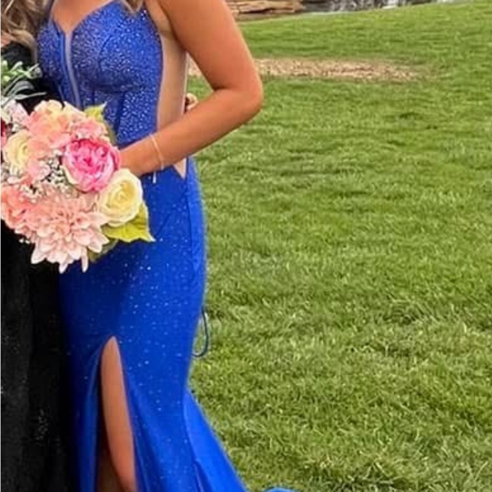 Elegant Blue Gown